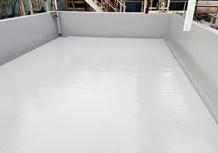 薬品槽内防食ライニング工事