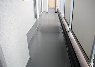 ベランダ防水改修工事